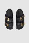 Anine Bing | Waylon Slides - Black