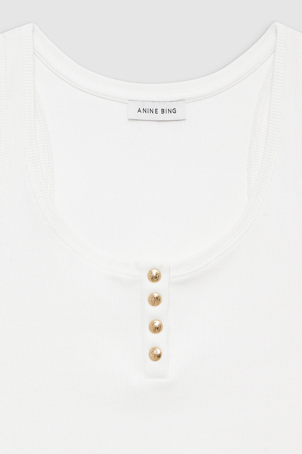 Anine Bing | Alessia Tank - Ivory