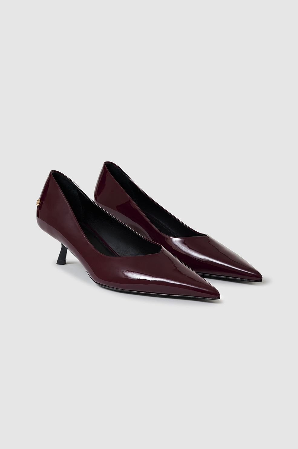 Anine Bing | Hilda Pumps - Dark Red Patent