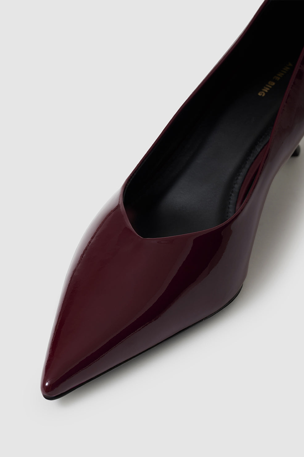 Anine Bing | Hilda Pumps - Dark Red Patent