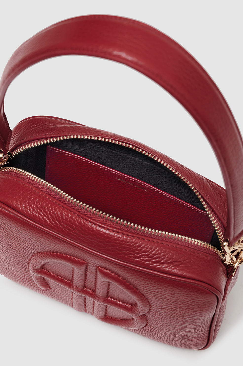 Anine Bing | Lili Bag - Red Pebbled