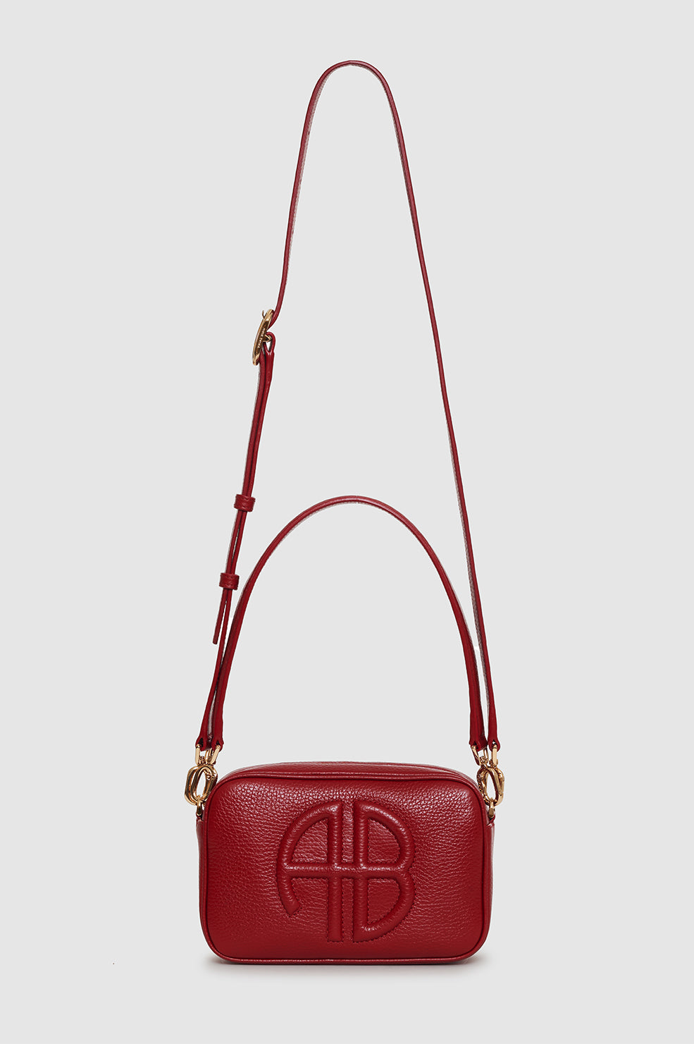 Anine Bing | Lili Bag - Red Pebbled