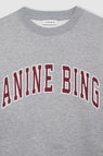 Anine Bing | Spencer Sweatshirt - Medium Heather Grey