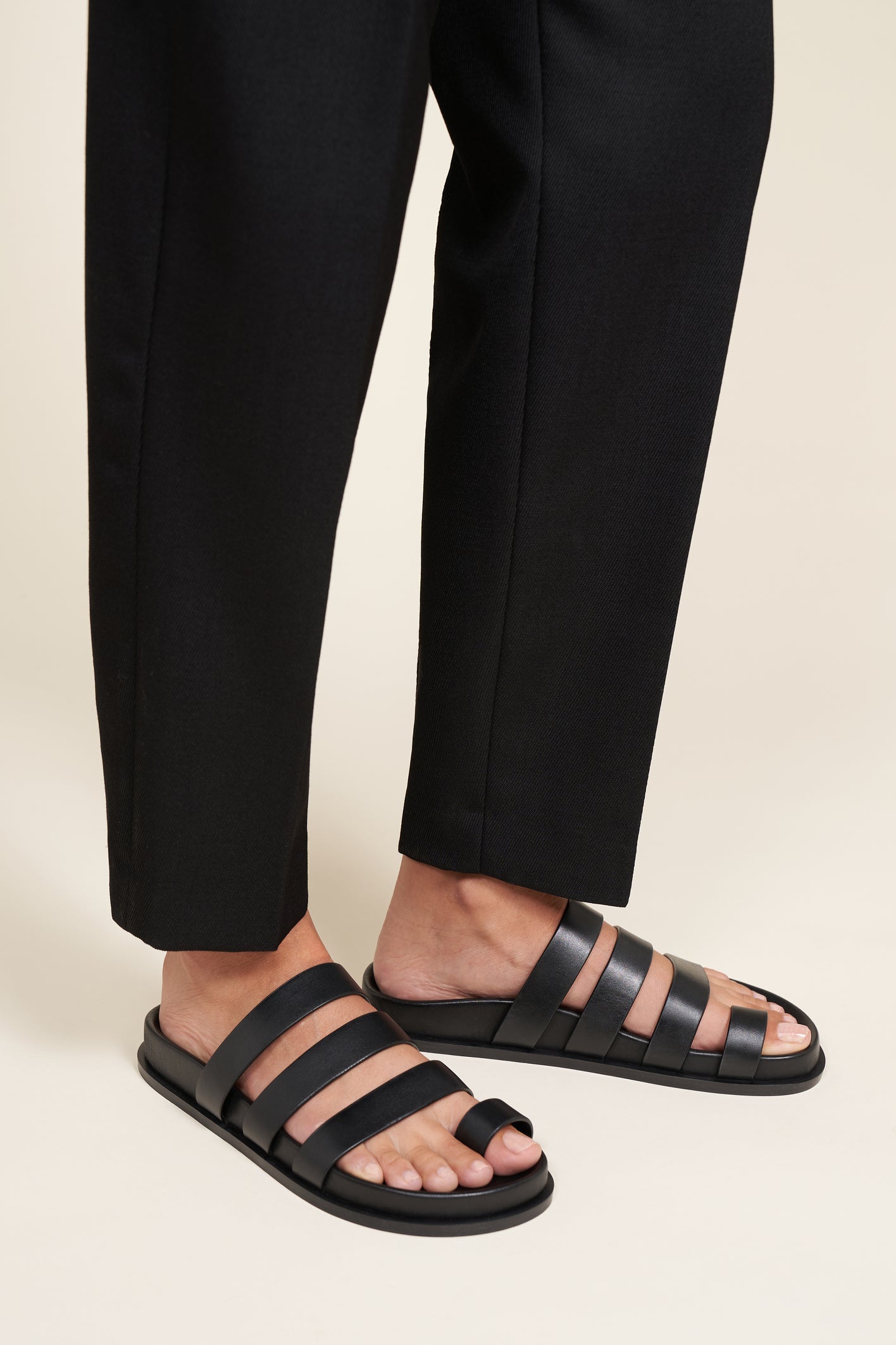 A.Emery | The Eli Sandal - Black