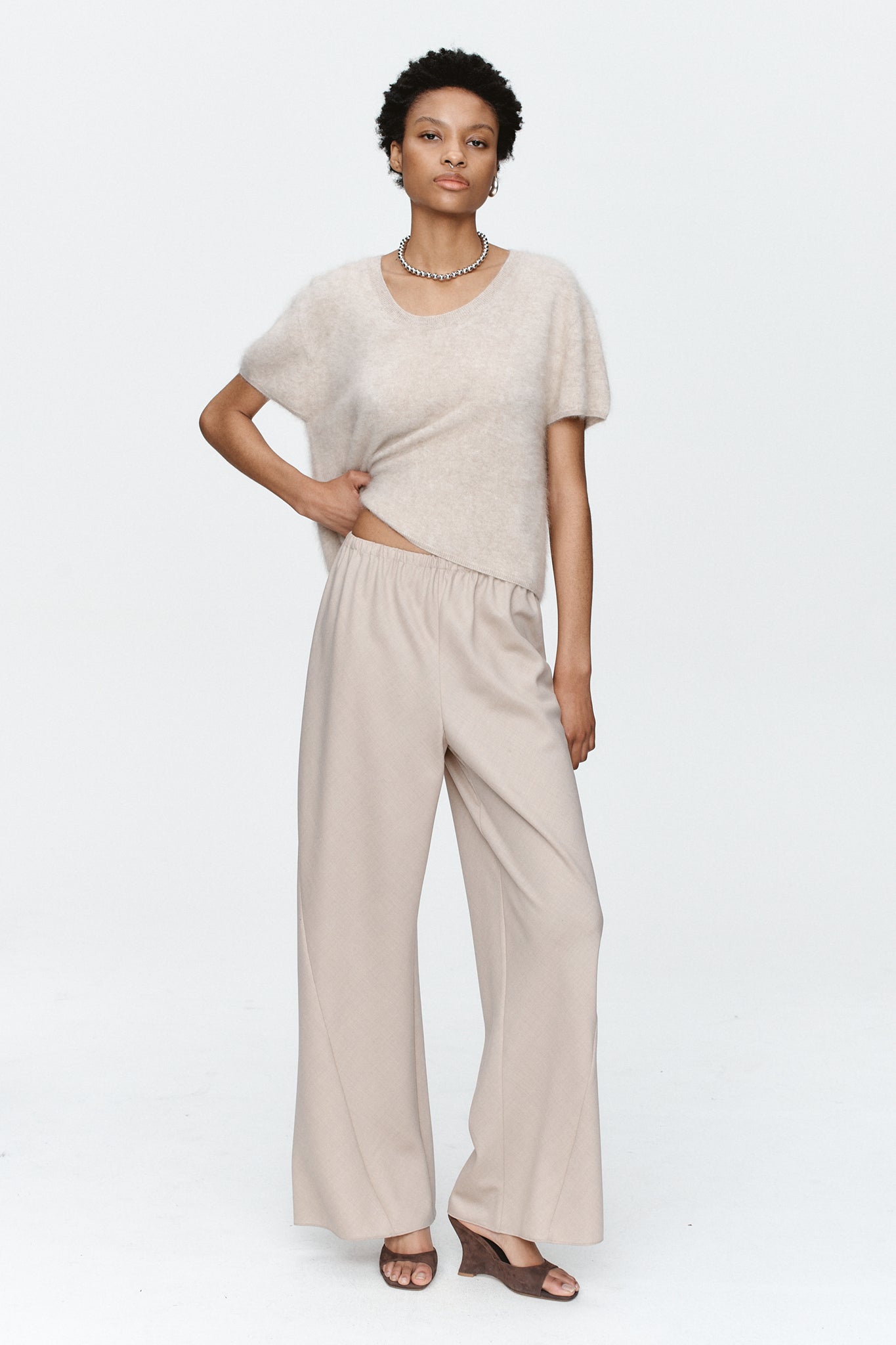 Marle | Alicia Pant - Sesame