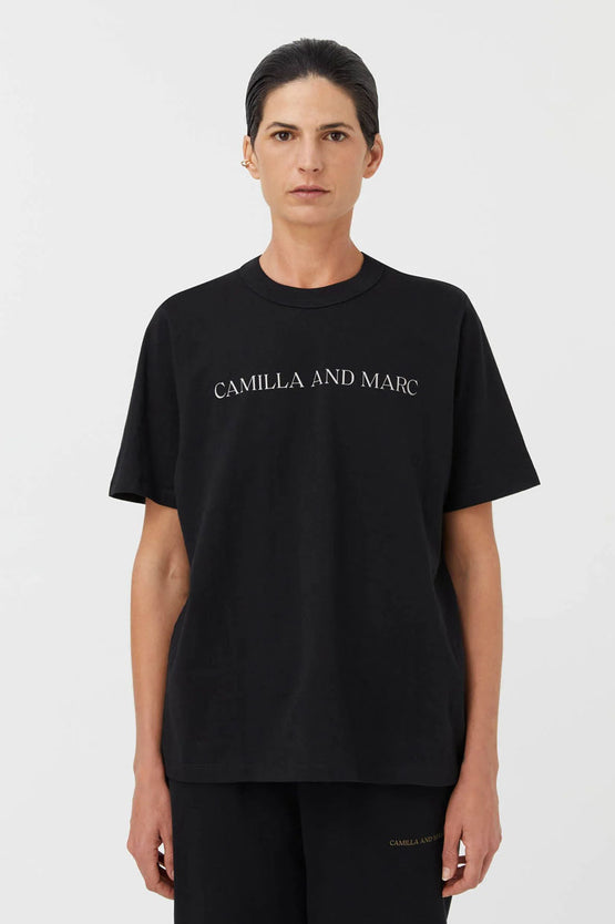 Camilla and Marc | Asher Tee - Black/Stone