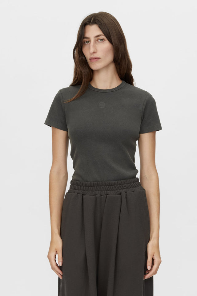 Camilla and Marc | Abel Fitted Tee - Chicago Grey