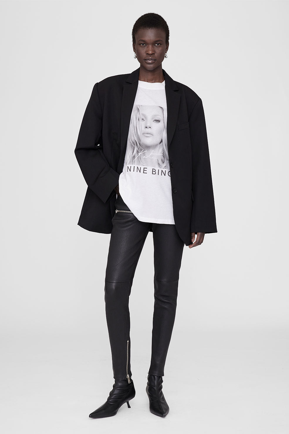 Anine Bing | Avi Tee Kate Moss - White – Sisters & Co