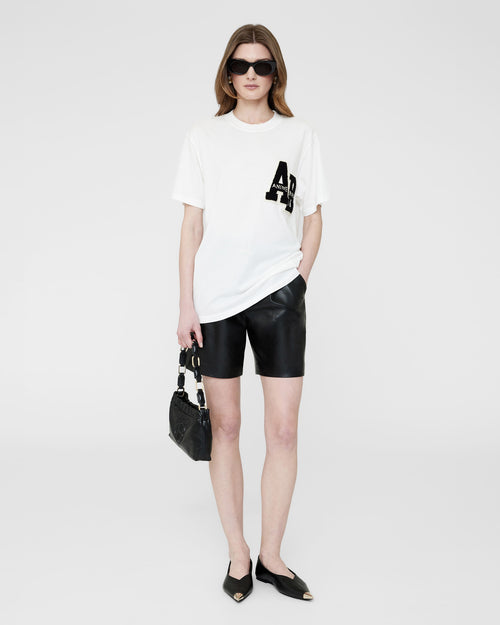 Anine Bing | Lili Tee Letterman - Off White