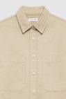 Anine Bing | Dante Shirt - Oatmeal