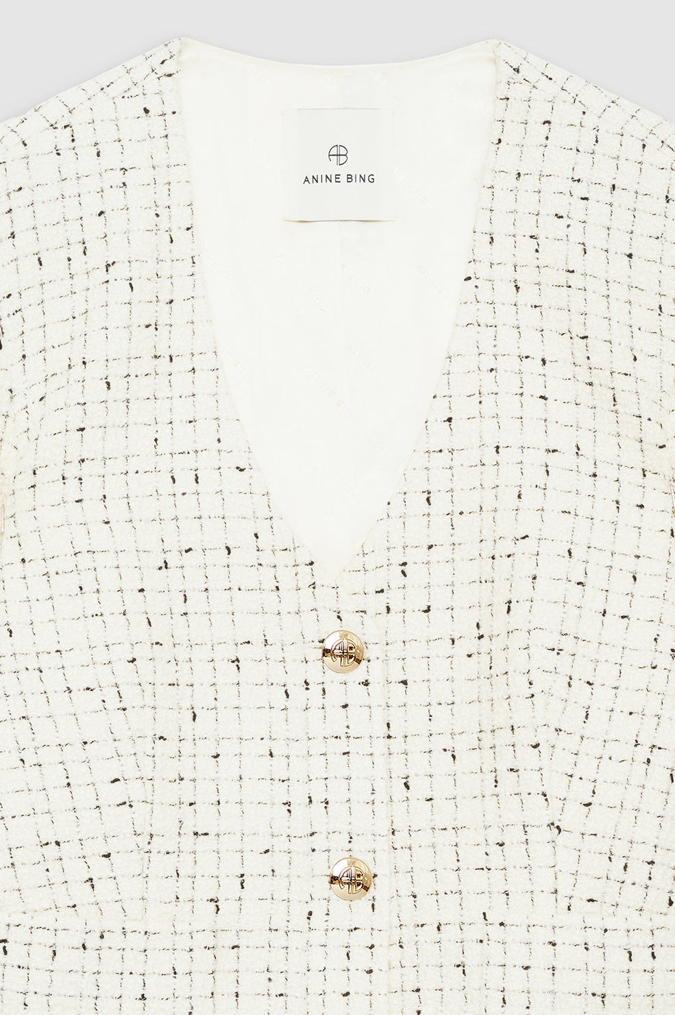 Anine Bing | Anitta Jacket - Cream & Black