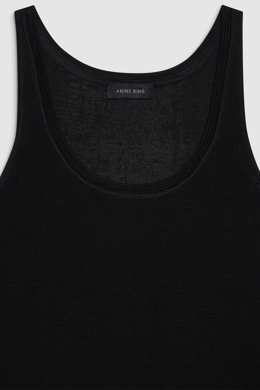 Anine Bing | Giorgio Sweater Tank - Black