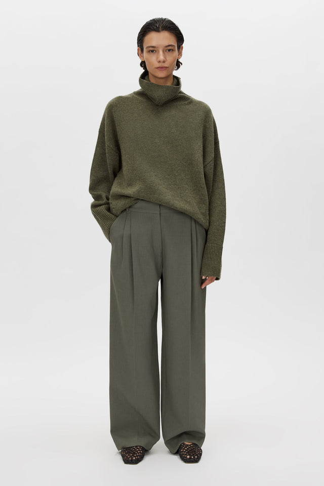 Camilla and Marc | Annick Pant - Sacramento Green