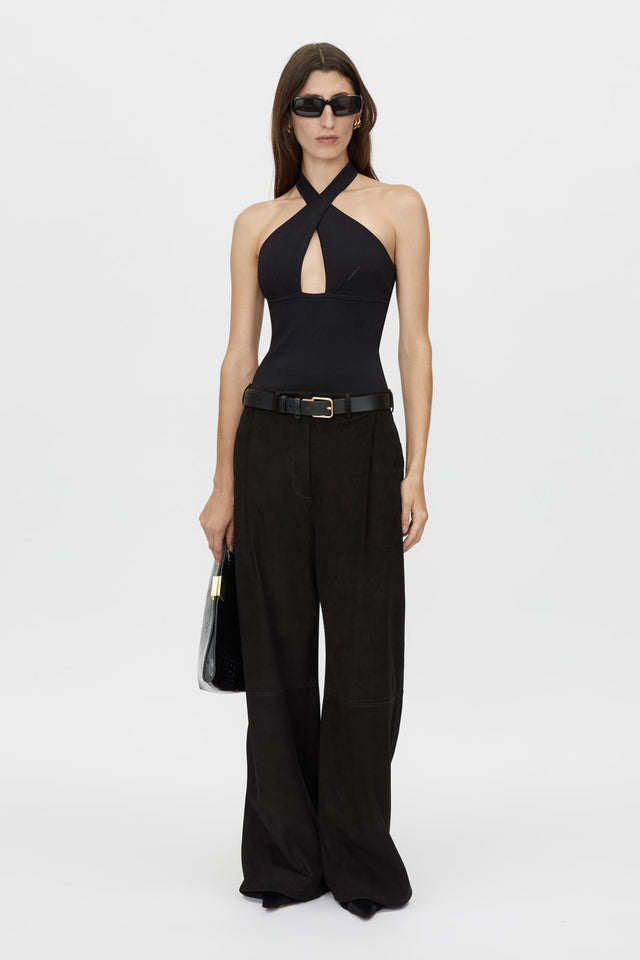 Camilla and Marc | Aramanth Knit Top - Black