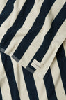 Assembly Label | Cotton Stripe Beach Towel - True Navy/Cream