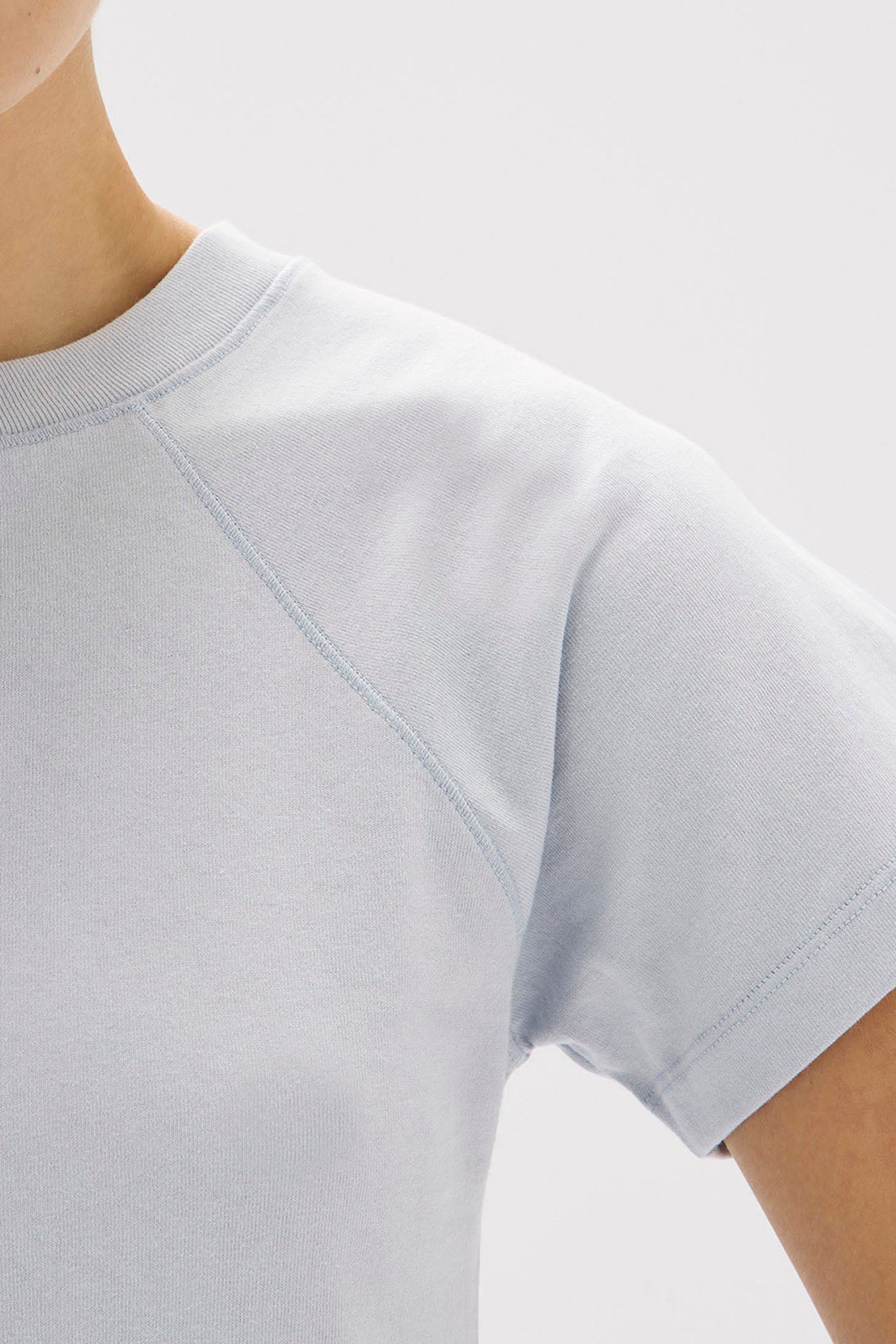 Assembly Label | Avery Short Sleeve Tee - Blue Haze