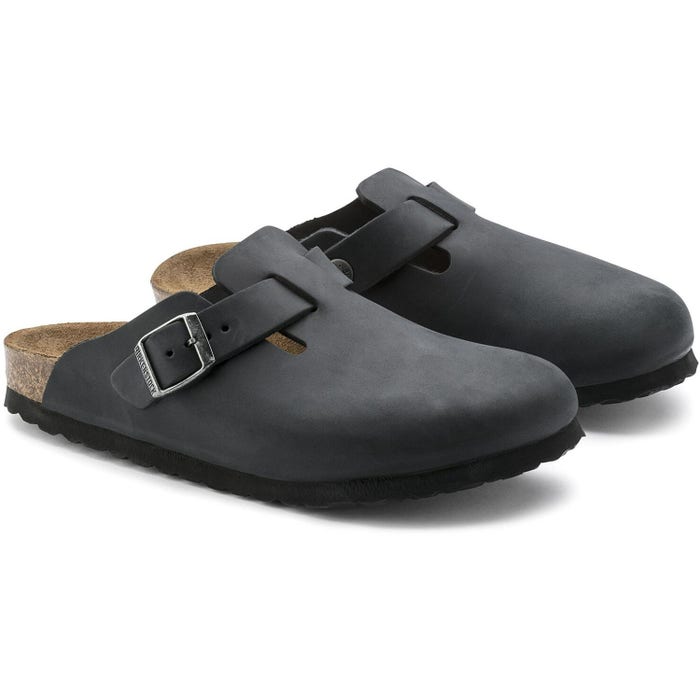 Birkenstock | Boston Oiled Leather - Black