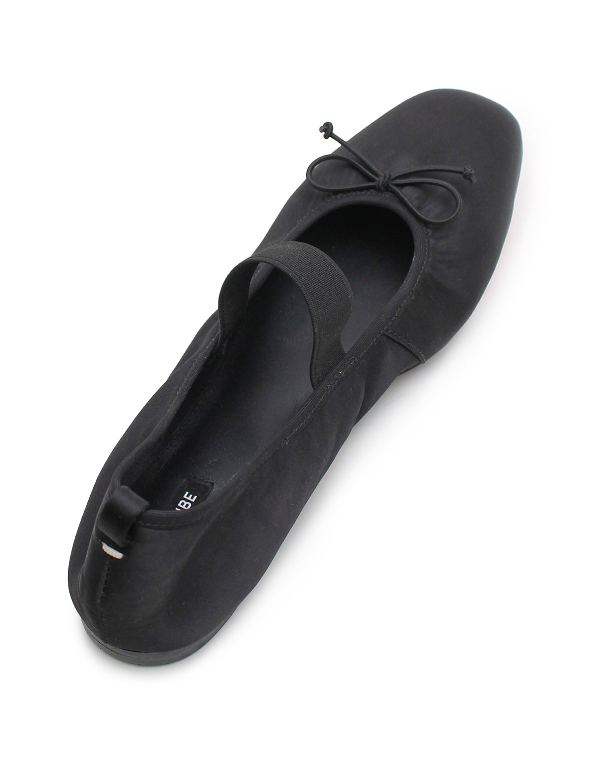 La Tribe | Ballet Flat - Black Satin