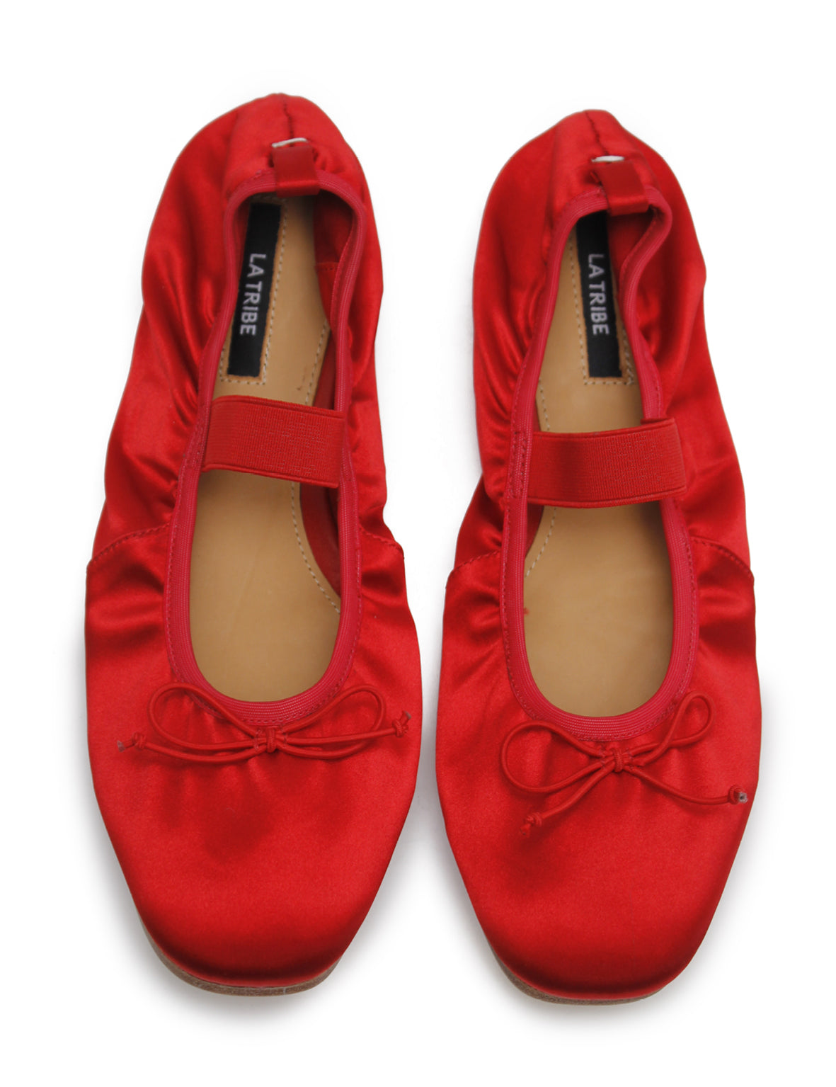 La Tribe | Ballet Flat - Chilli Satin