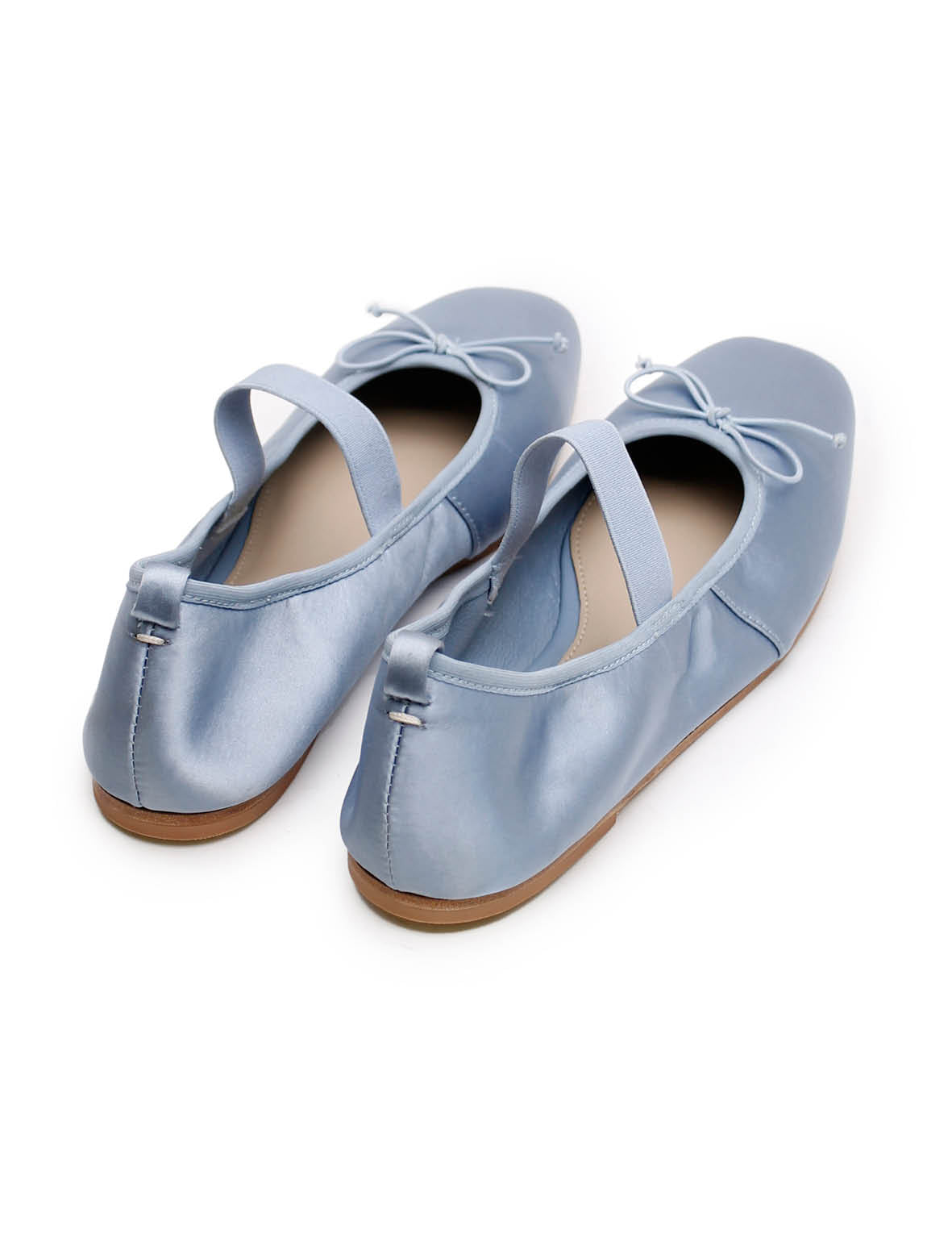 La Tribe | Ballet Flat - Blue Capri Satin