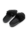 La Tribe | Beaded Slide - Black