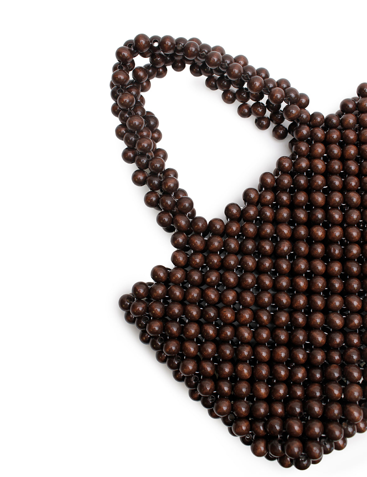 La Tribe | Bonbon Beaded Bag - Brown