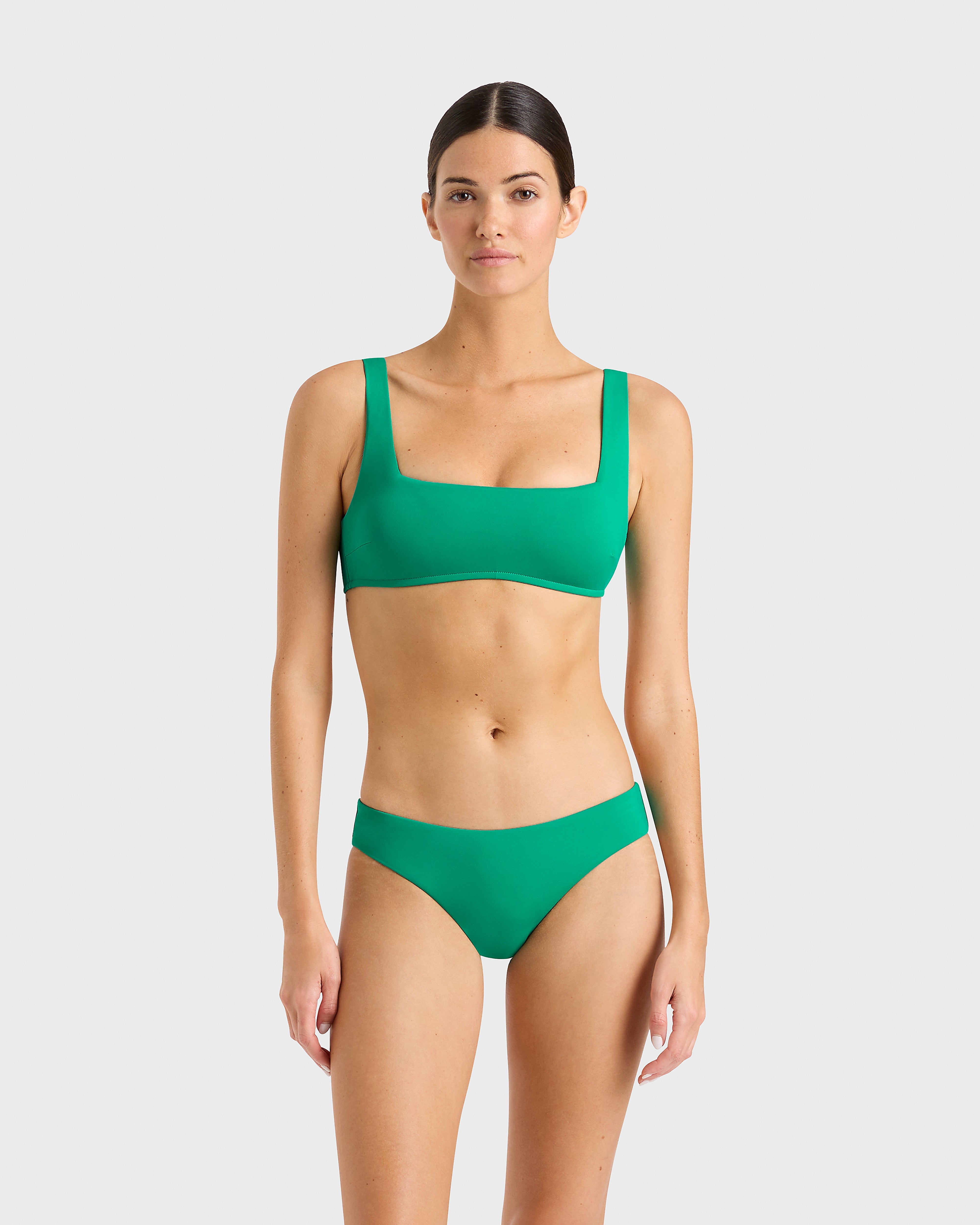 Bondi Born | Aria Bikini Top - Emerald