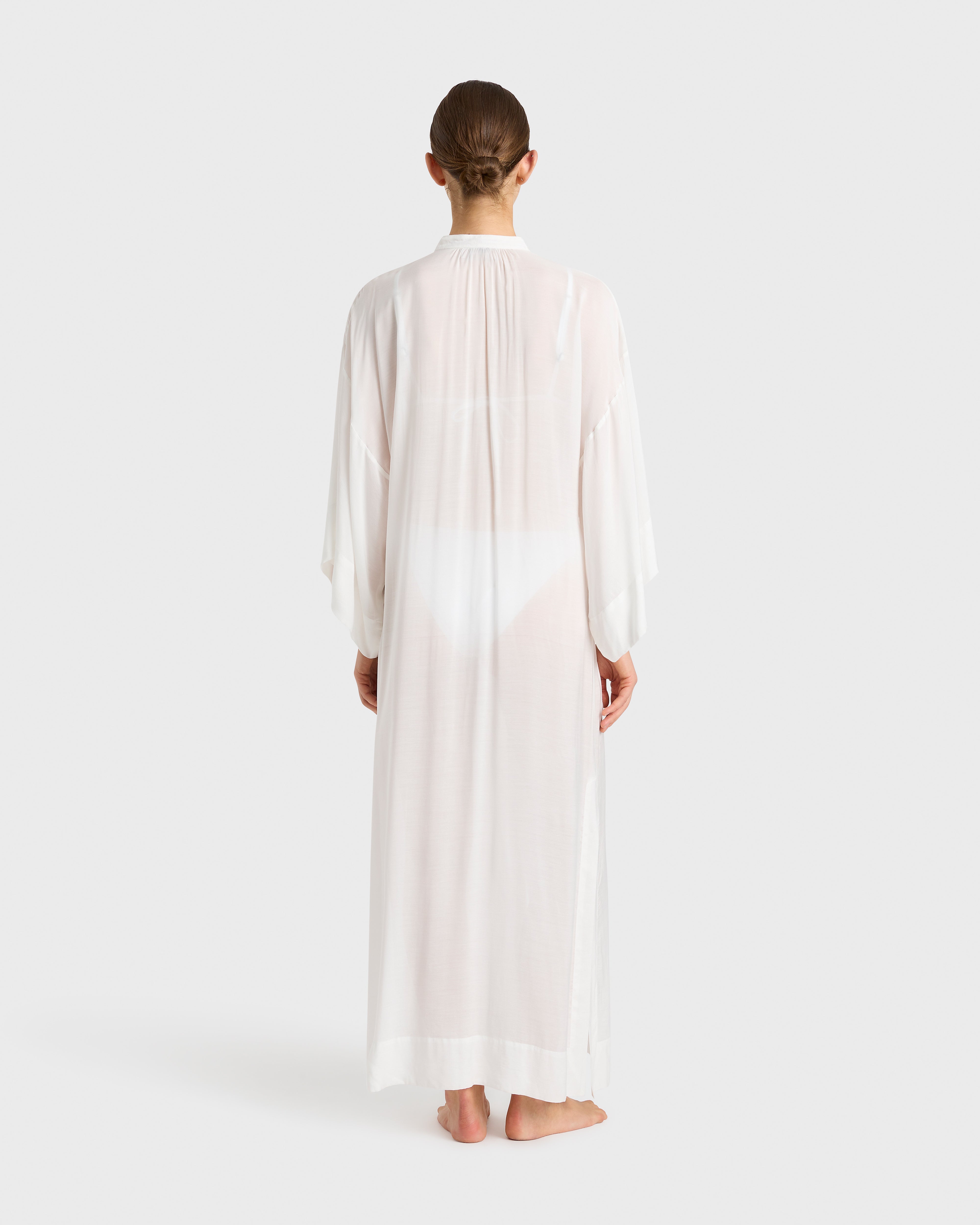 Bondi Born | Cremona Kimono Sleeve Coverup - White