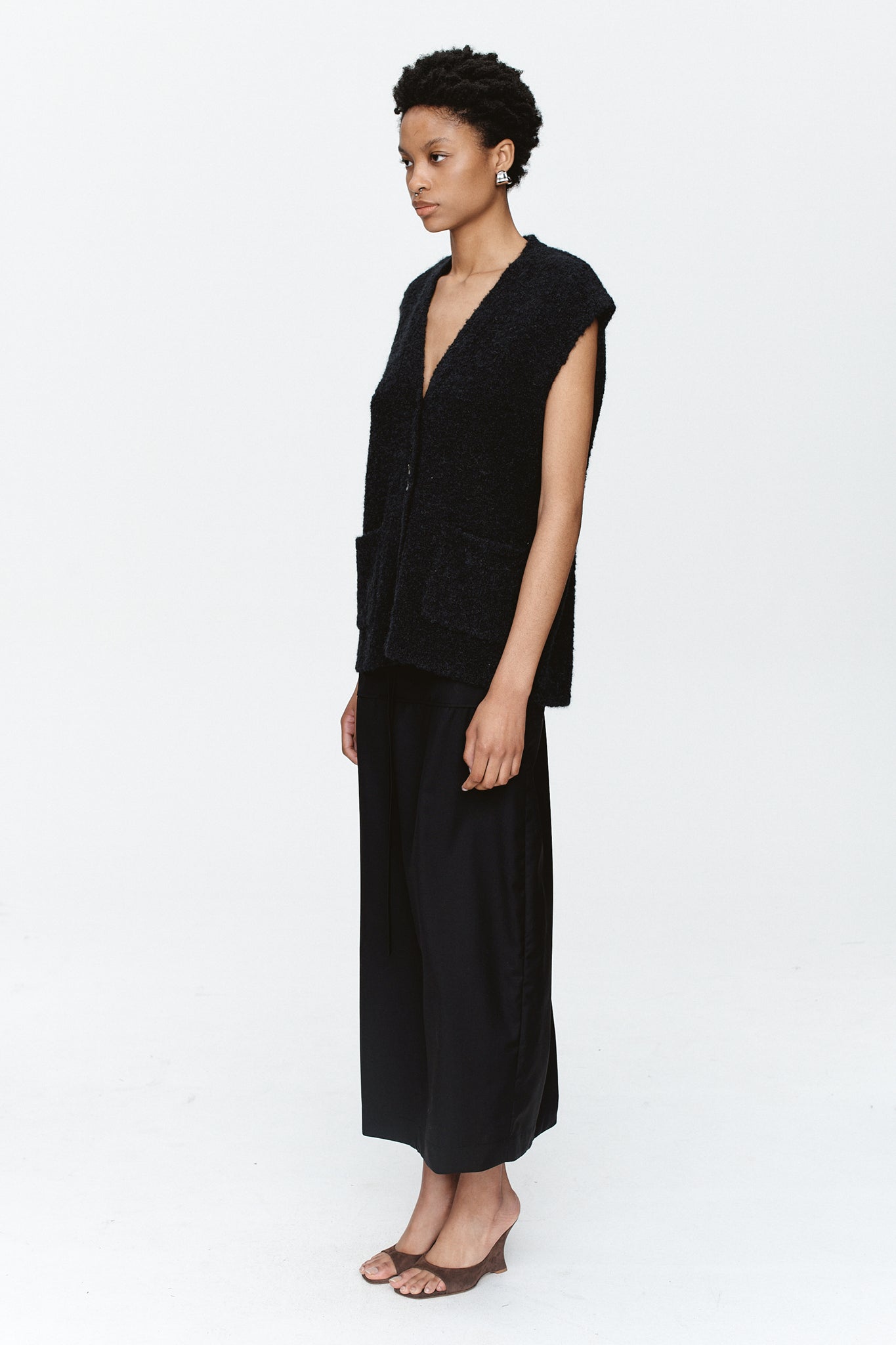 Marle | Bonita Vest - Black