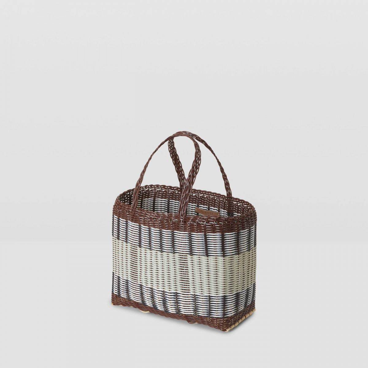 Palorosa | Small Mercado Tote - Chocolate / Palm