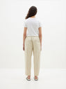 Bassike | Pleated Cotton Pull On Pant - Agate Grey