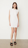 Bassike | Slouch Reverse Tank Dress - White