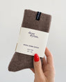 Dear Dylan | Wool Home Socks -Bear