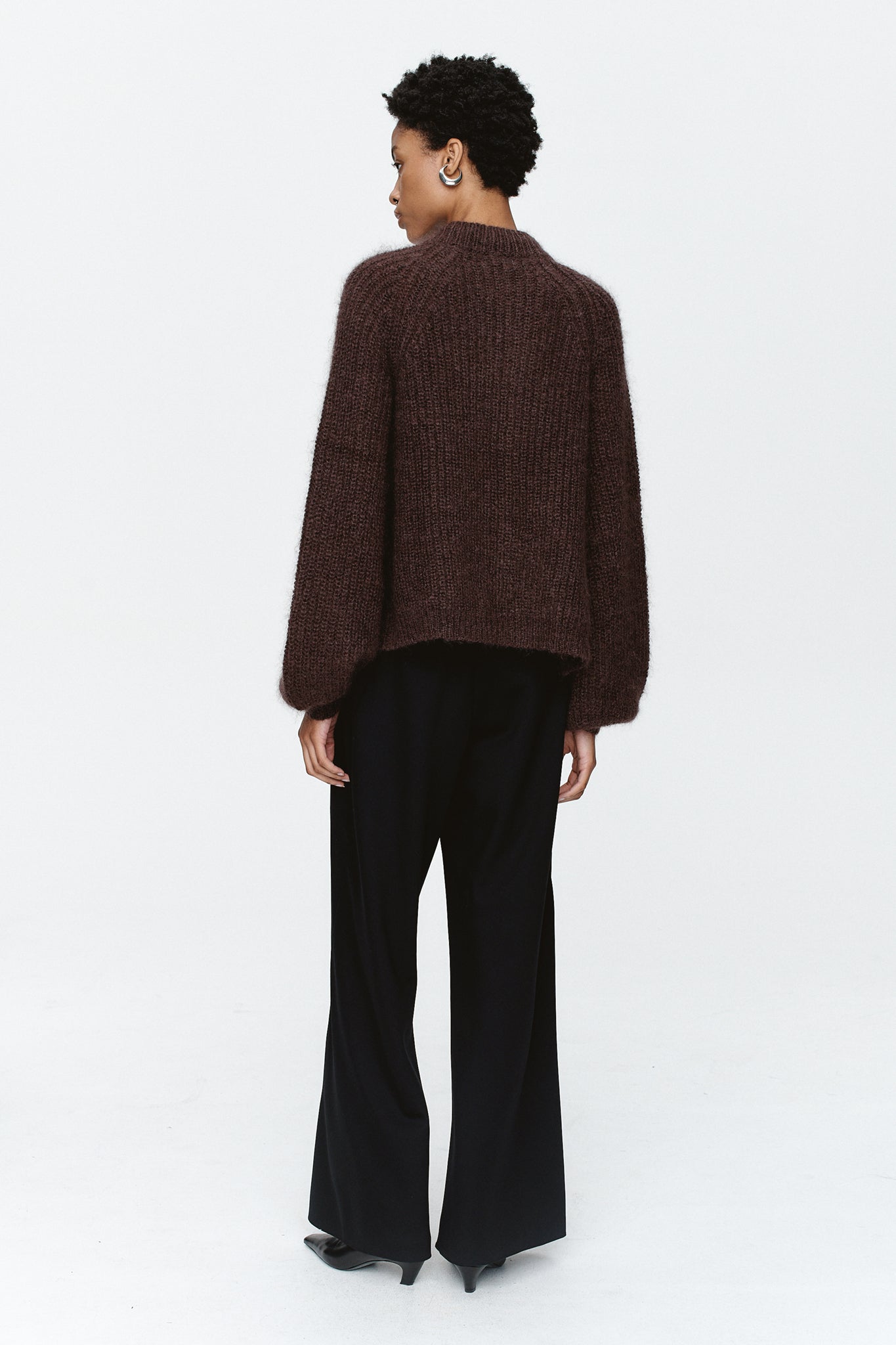 Marle | Cait Cardigan - Chocolate