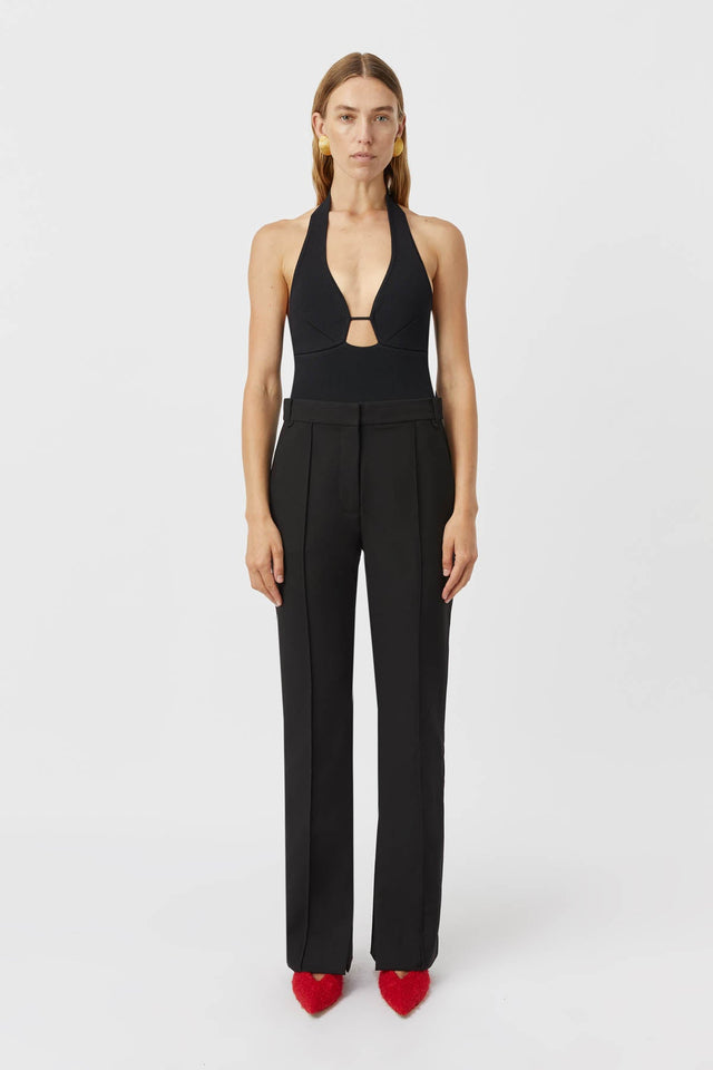 Camilla And Marc | Lena Halter Top - Black