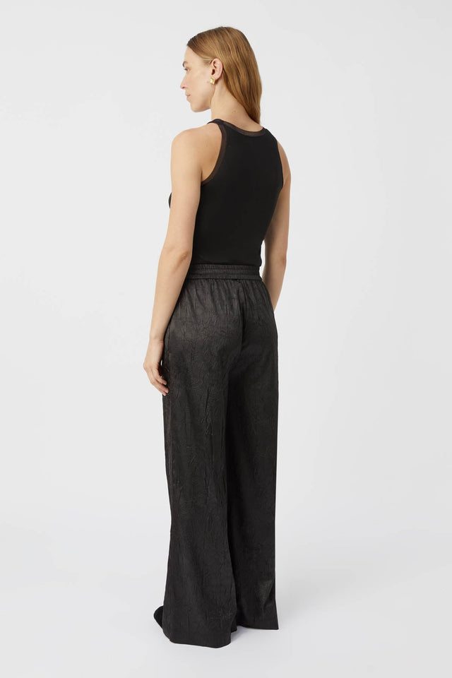 Camilla and Marc | Allire Satin Pant - Black