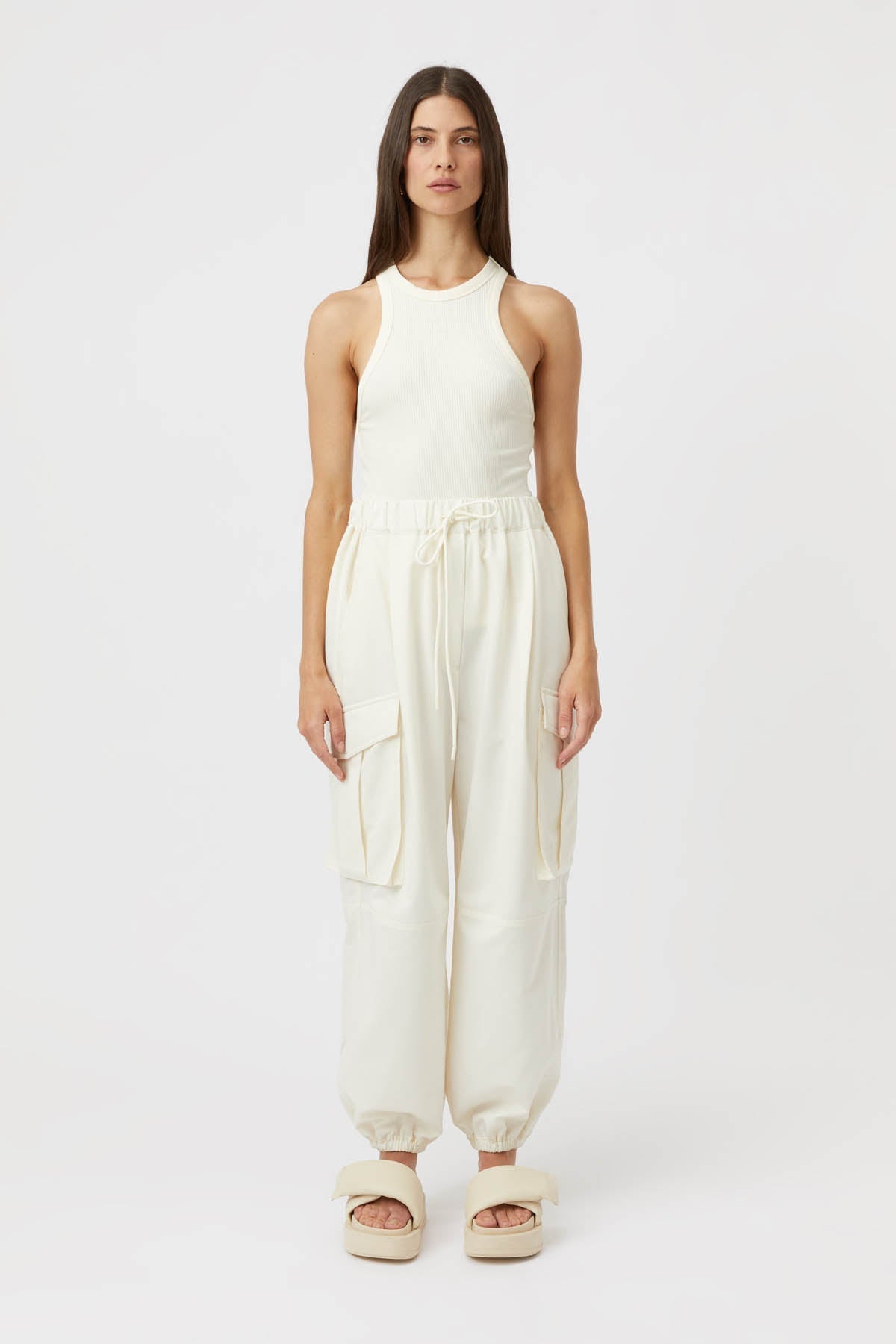 Camilla And Marc | Archer Cargo Pant - Cream
