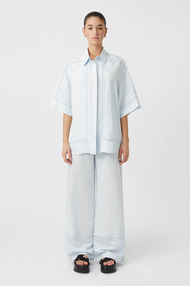 Camilla and Marc | Fortuna Shirt - Ice Blue