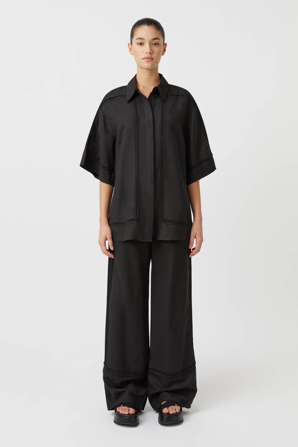 Camilla and Marc | Fortuna Shirt - Black