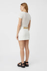 Camilla and Marc | Jagger Mini Skirt - White Pinstripe