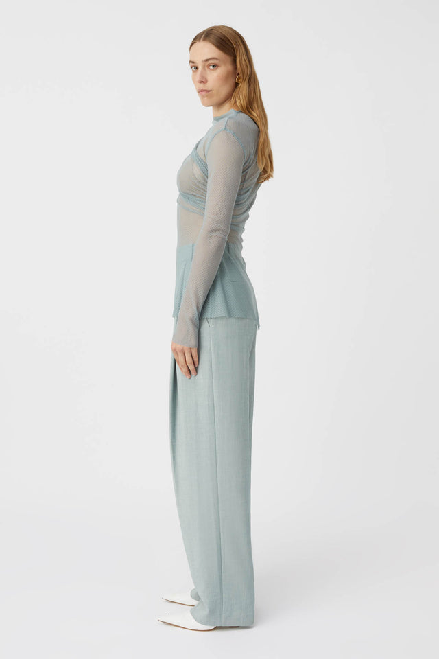 Camilla and Marc | Percival Pant - Blue Marle