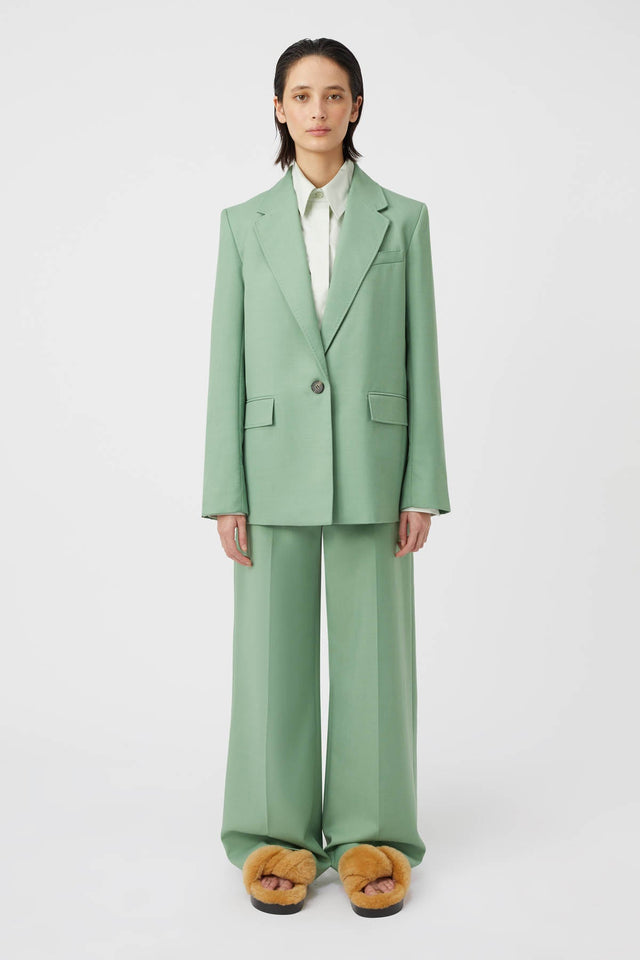 Camilla and Marc | Marcel Shirt - Light Eucalyptus Green