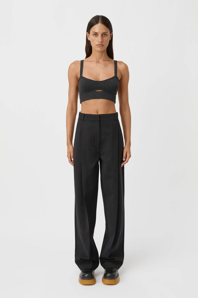 Camilla And Marc | Thera Pant - Black Pinstripe