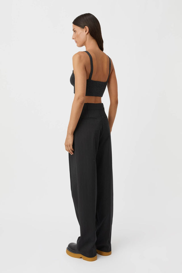 Camilla And Marc | Thera Pant - Black Pinstripe