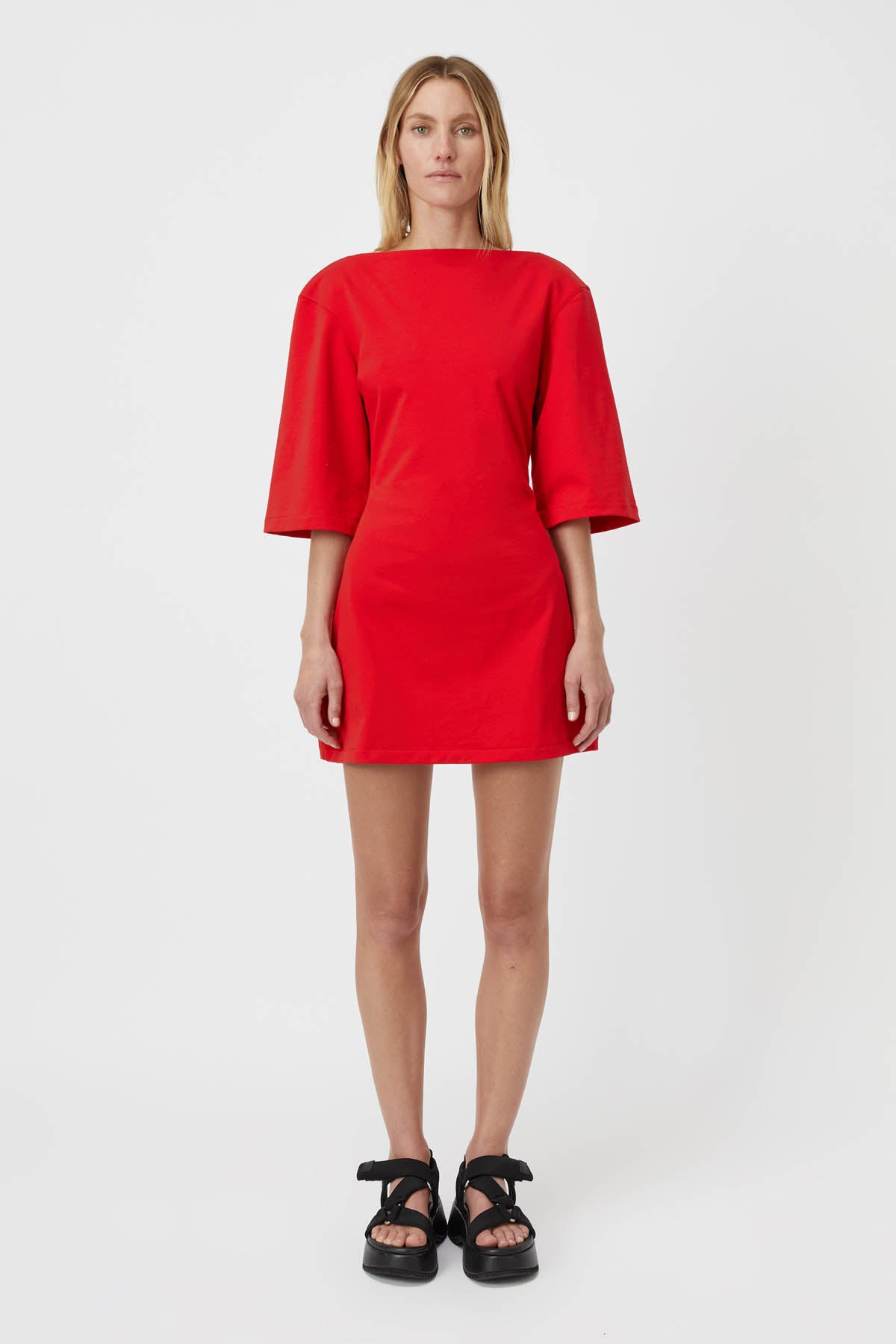 Camilla and Marc | Twyla Tee Dress - Poppy Red