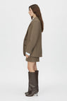 Camilla and Marc | Calone Blazer - Chestnut Stripe