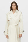 Camilla and Marc | Calyx Denim Trench Coat - Light Stone Wash