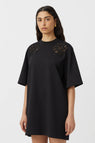 Camilla and Marc | Caterina Applique Tee Dress - Black