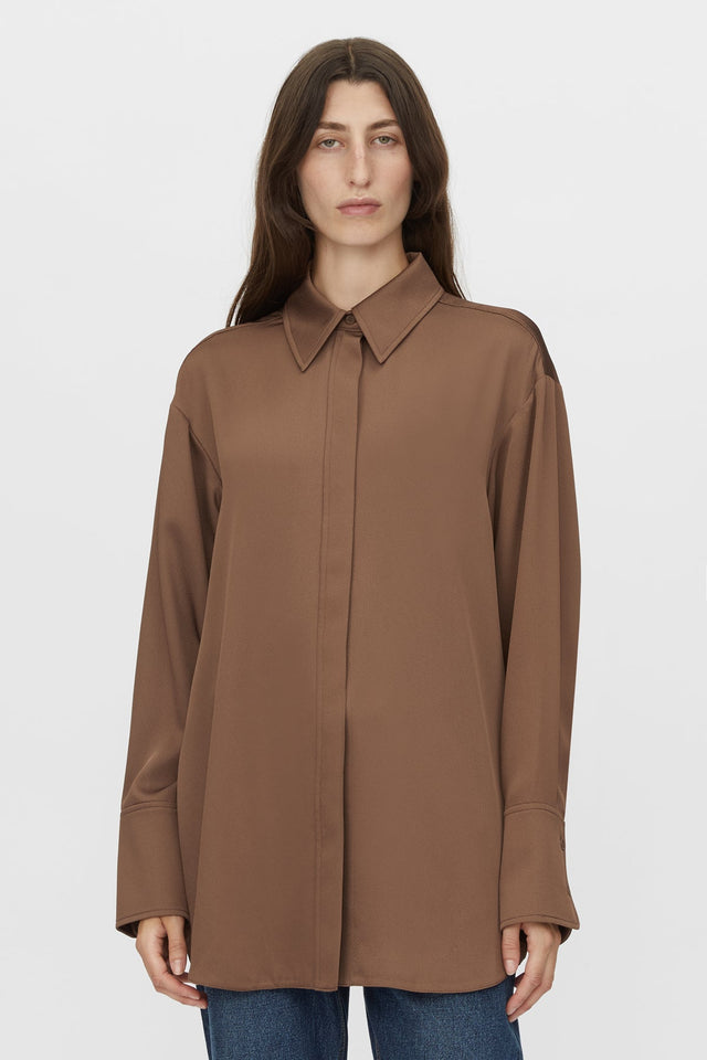 Camilla and Marc | Cyphre Shirt - Chestnut