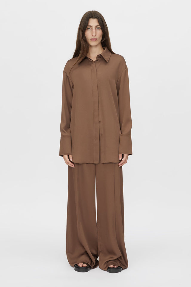 Camilla and Marc | Cyphre Shirt - Chestnut